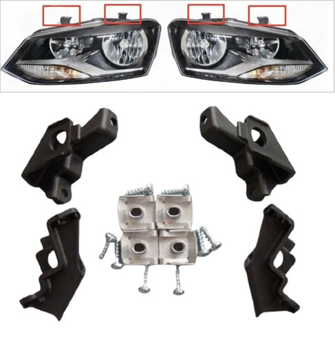 Kit staffe riparazione fari