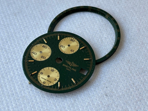 Breitling dial quadrante verde - dial,