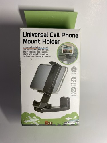 Porta telefono nero regolabile