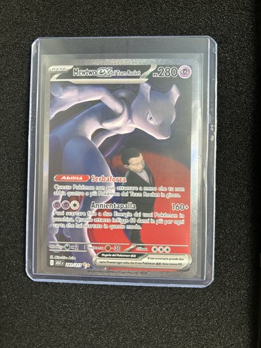 Pokemon mewtwo del team - ex,