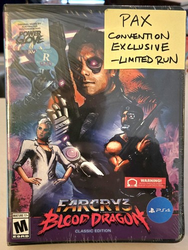 Far cry blood dragon - ps4, vhs