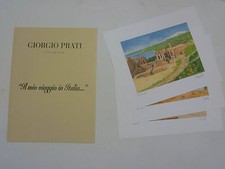 Tre litografie giorgio prati - litografie,