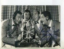 Autografo originale quartetto - originale,
