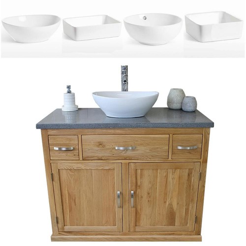 Mobile bagno mobiletto rovere