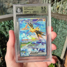 Pokémon Zapdos Ex 202/165 Bgs
