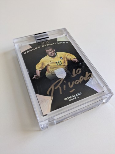 Rivaldo auto card - on, /10