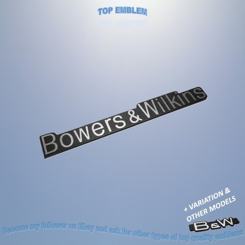 Bowers wilkins w emblema - &, b&w