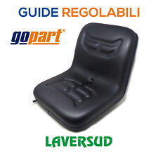 Sedile per Trattore Universale con Guide - Gopart TS15000GP 395mm x 345mm in PVC