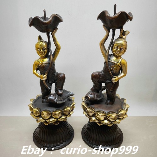 Coppia candelabri portacandele