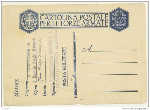 Franchigia posta militare ten - posta,