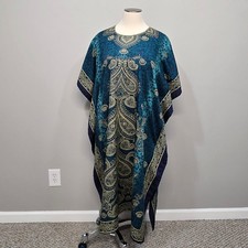 Maxi abito patio gypsie blu - da,