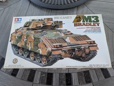 1990 TAMIYA BRADLEY M3 TANK MODEL #35131 JAPAN 1/35 SCALE ~NEW & SEALED INSIDE!~