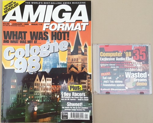 Rivista formato amiga con - formato, cd