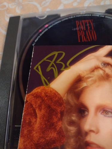 Autografato patty pravo - autografato,