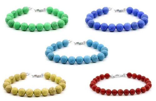 Bracciale argento 925 - argento, pietra