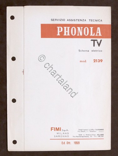 Radiotecnica phonola schema - phonola,