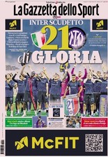 Gazzetta dello Sport 4 Maggio