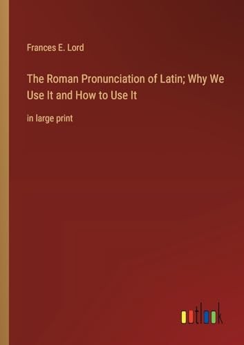 Lord roman pronunciation of - lord,