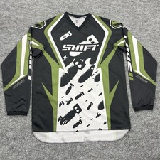 Shirt Shirt Uomo XL Extra Large Nero Torpedo Motocross BMX Jersey