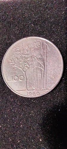 Moneta 100 lire minerva anno - moneta,