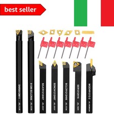 21 Pezzi Utensili Tornio per