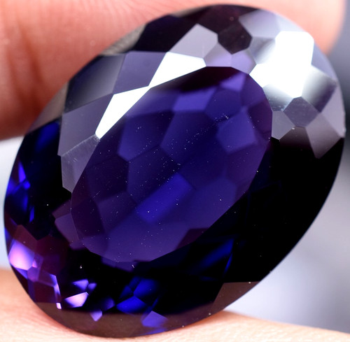 Rare naturel bleu violet - bleu,
