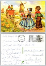 Cartolina Mulino a vento per