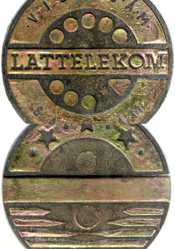 Gettone telefonico lettone