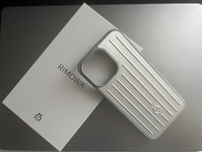 Case RIMOWA For iPhone 16 Pro Max - Aluminium!