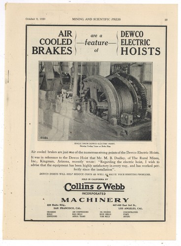 Pubblicità 1920 collins - pubblicità, &