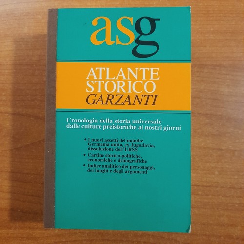 Atlante storico cronologia - atlante,