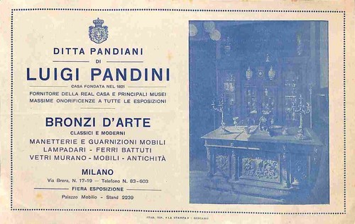 Foglio pubblicitario ditta - foglio,