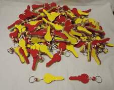 Lotto stock 110 portachiavi galleggianti con anello NUOVI