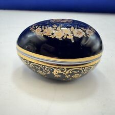 Trinket Box Egg Limoges Castel