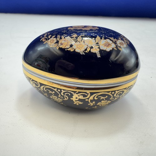 Trinket box egg limoges - trinket, castel