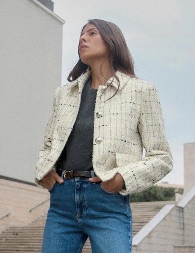 Blazer zara tweed - zara, in