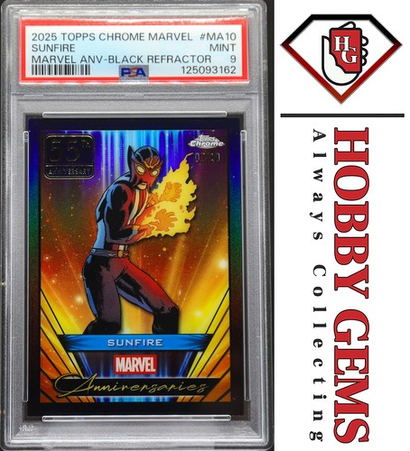 Sunfire psa 2025 - 9, topps
