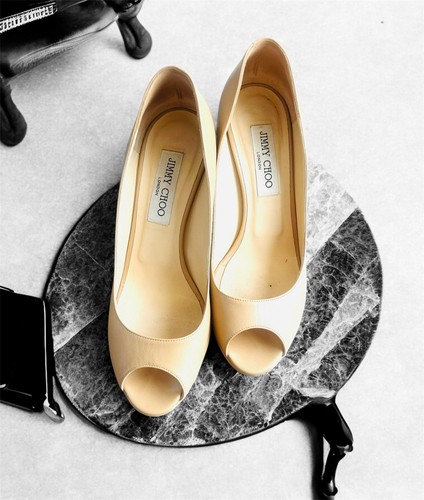 Jimmy choo peep toe tacco - jimmy, peep-toe