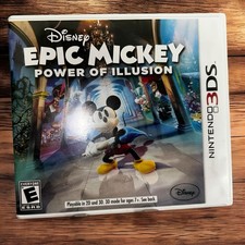 Epic Mickey: Power of Illusion (Nintendo 3DS, 2012)