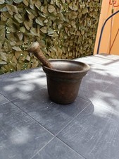 mortaio antico bronzo