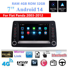 Autoradio Android 7" con Carplay Navigazione GPS per Fiat Panda 2003 - 2012