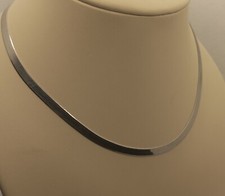 COLLANA PIATTINA SCHIACCIATA