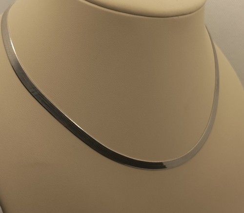 Collana piattina schiacciata - collana,