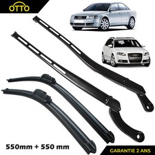 Bras Balai d'Essuie Glace pour AUDI A4 B6 B7 2000-2008 EXEO 1.9 2.0 TDI 1.8 TFSI