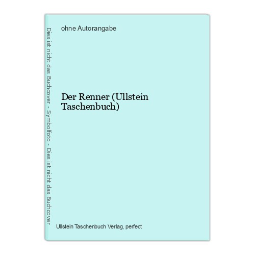Der renner ullstein - renner, (ullstein