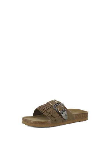 Ciabattine donna marrone minu - donna,