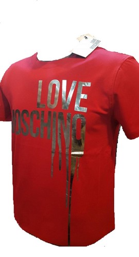 Shirt love moschino rouge - shirt,