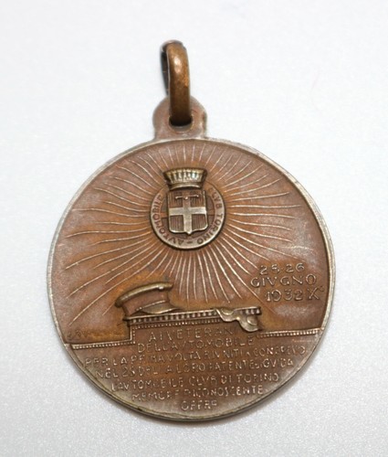 Medaglia automobile club - medaglia,