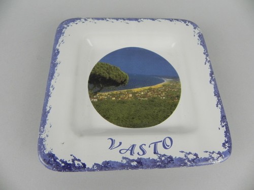 Piatto souvenir vasto chieti - piatto,