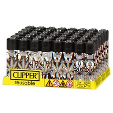 48 Accendini  CLIPPER LARGE 3D